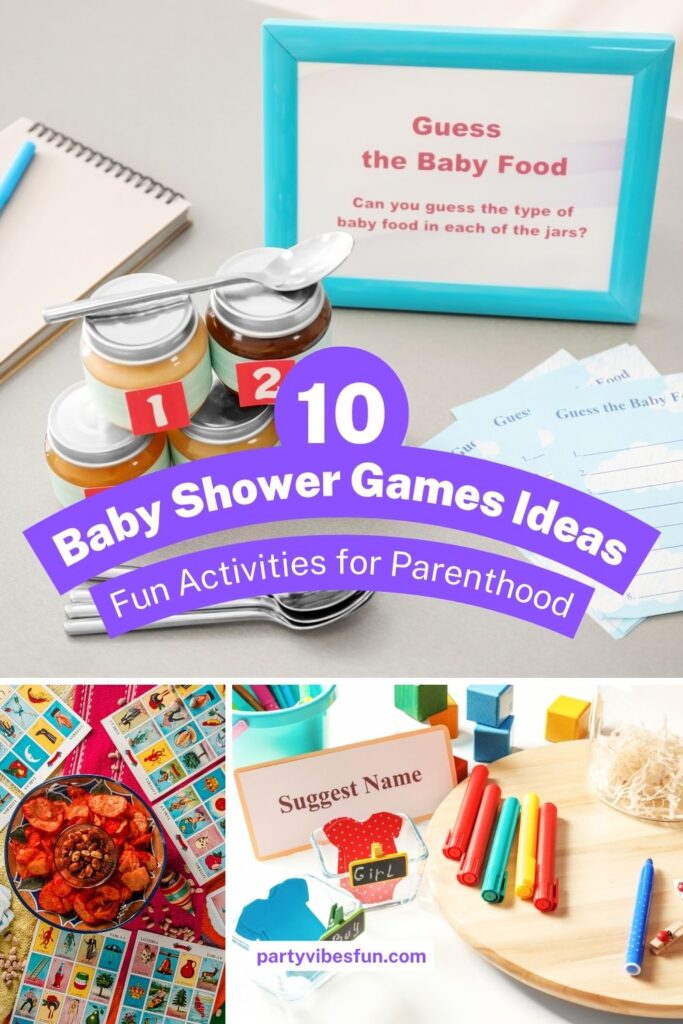 Baby Shower Fun Party Games Ideas