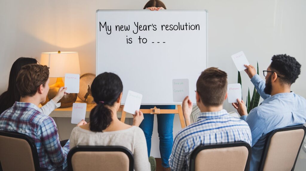 New Year's Resolution Guessing Game