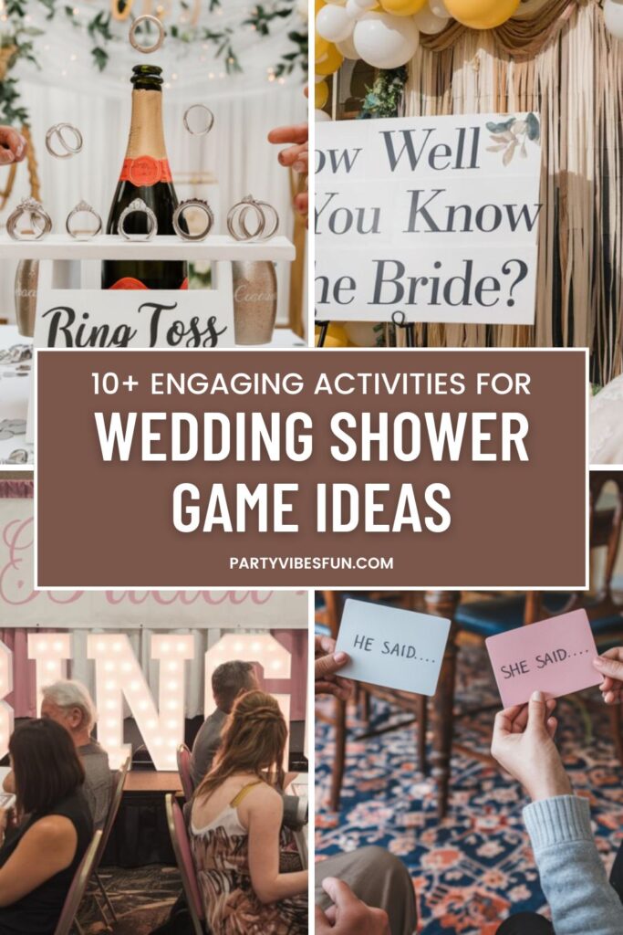 Wedding Shower Game Ideas