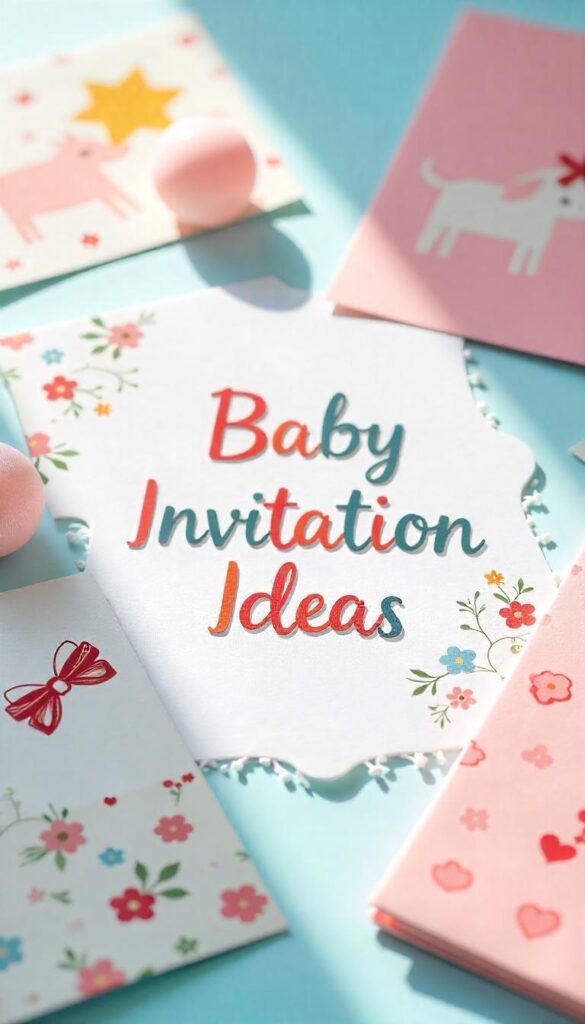 Baby Shower Invitation Ideas