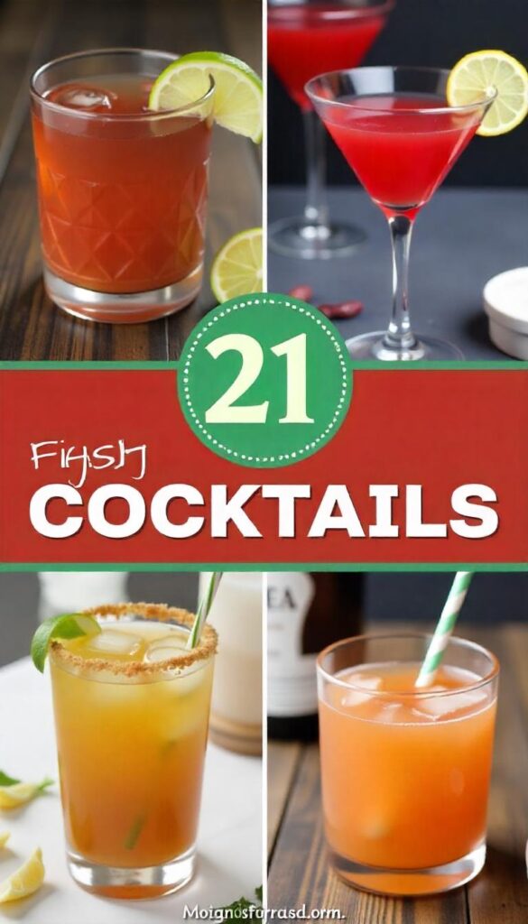 Game Night Cocktails Ideas