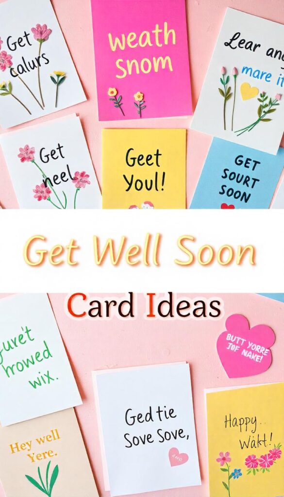 Get Well Soon Card Ideas