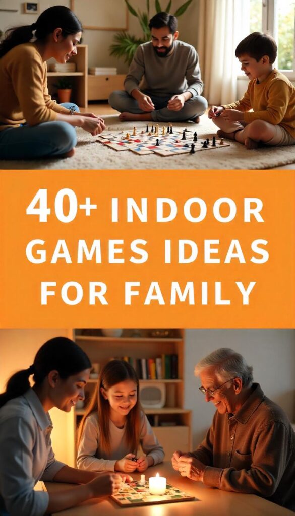 Indoor Games Ideas for Family