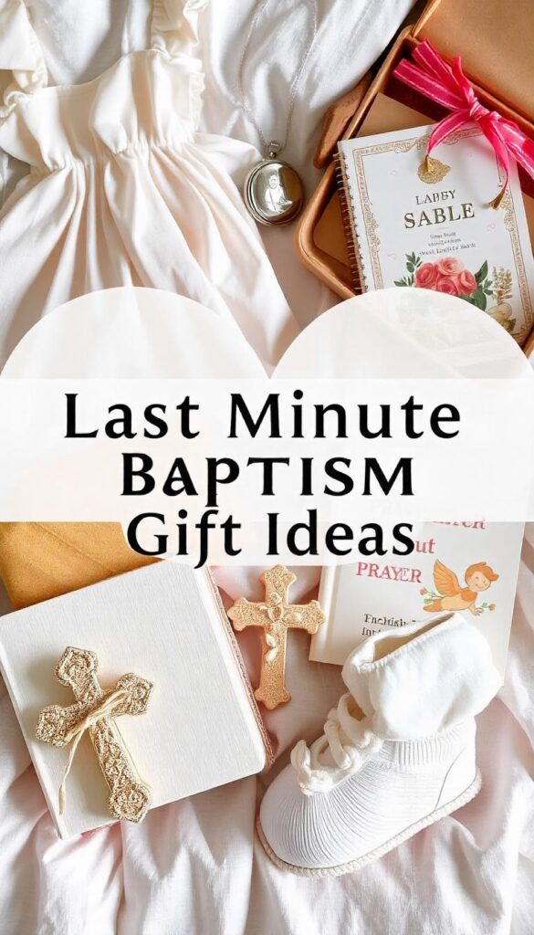 Last Minute Baptism Gift Ideas