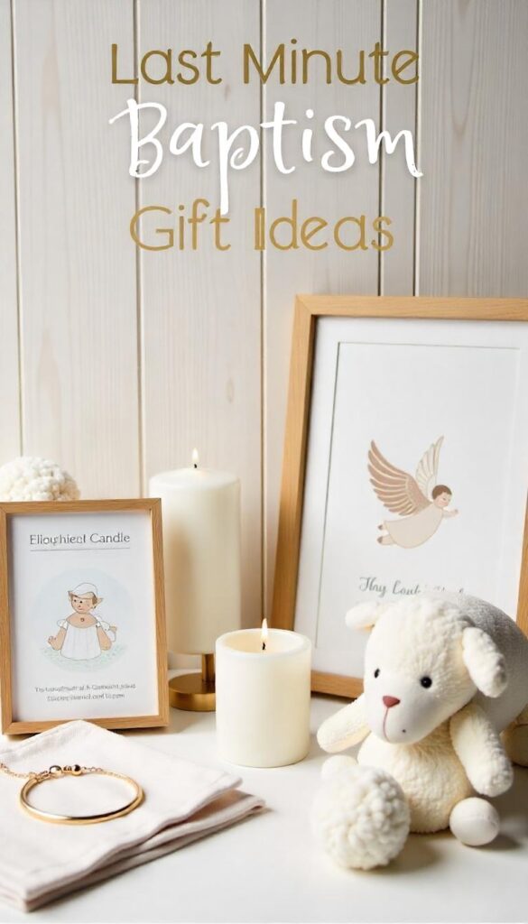 Last Minute Baptism Gift Ideas