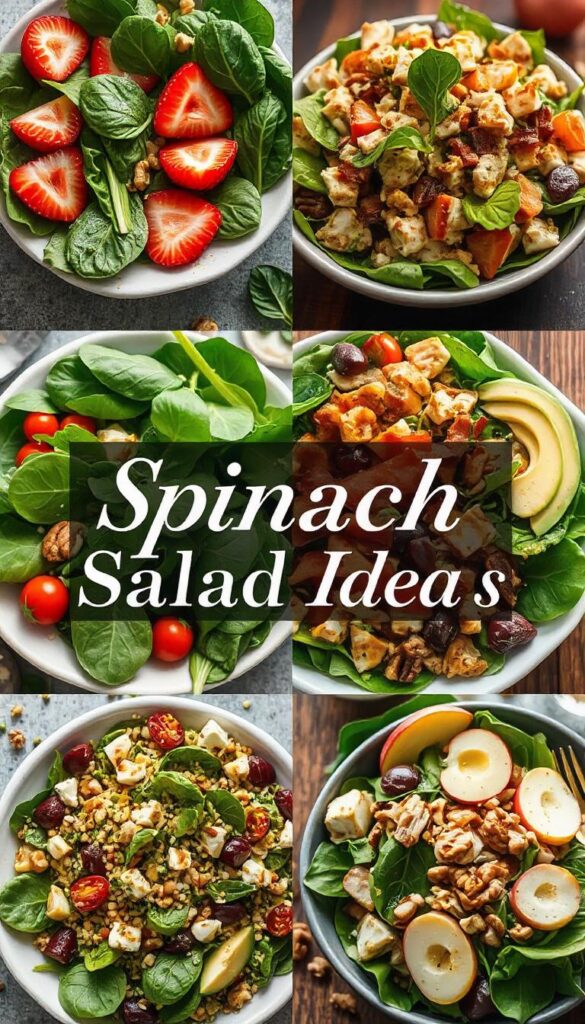 Spinach Salad Ideas