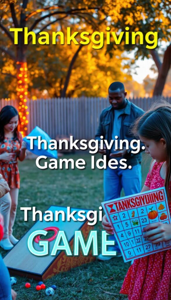 Thanksgiving Game Ideas