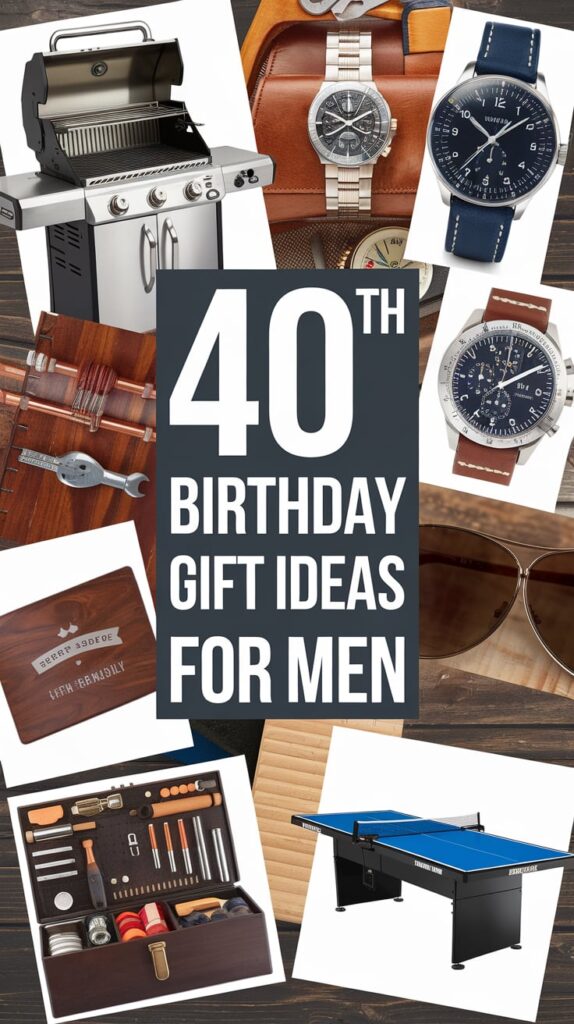 40th Birthday Gift Ideas for Men