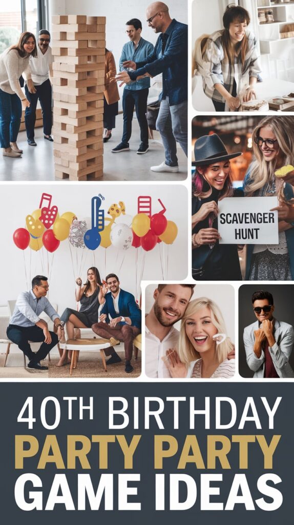 40th Birthday Party Game Ideas