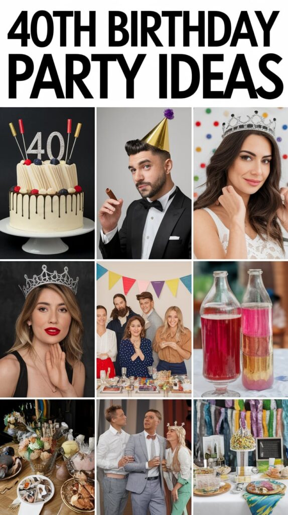 40th Birthday Party Ideas