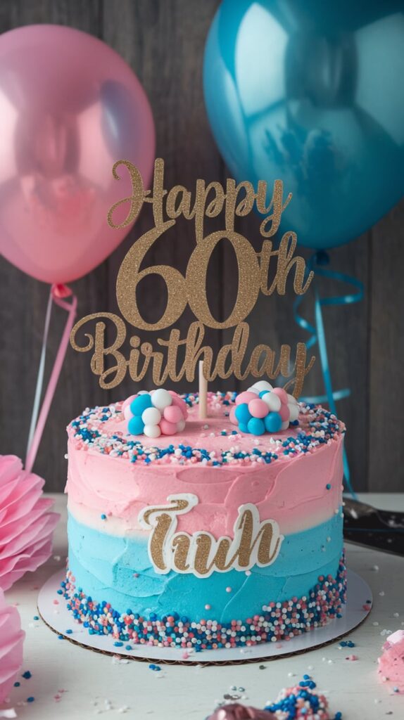 60th Birthday Cake Ideas