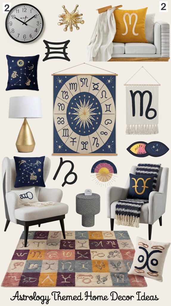 Astrology Themed Home Decor Ideas