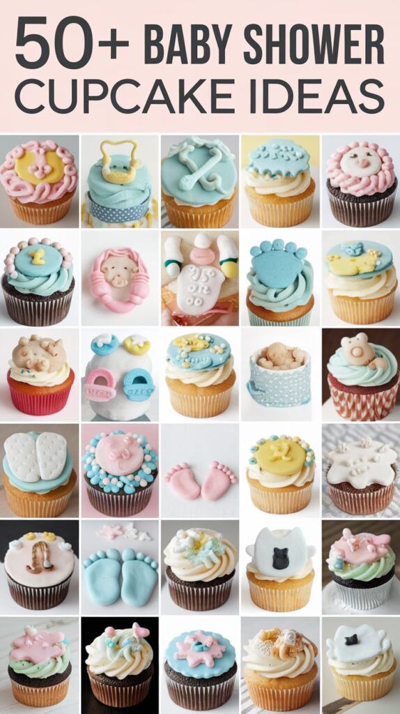 Baby Shower Cupcake Ideas