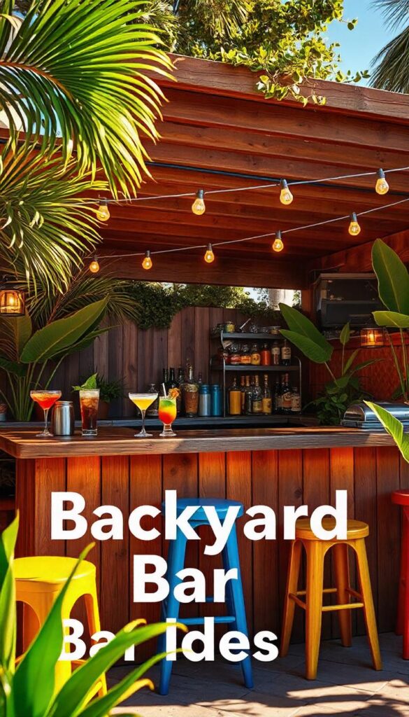 Backyard Bar Ideas