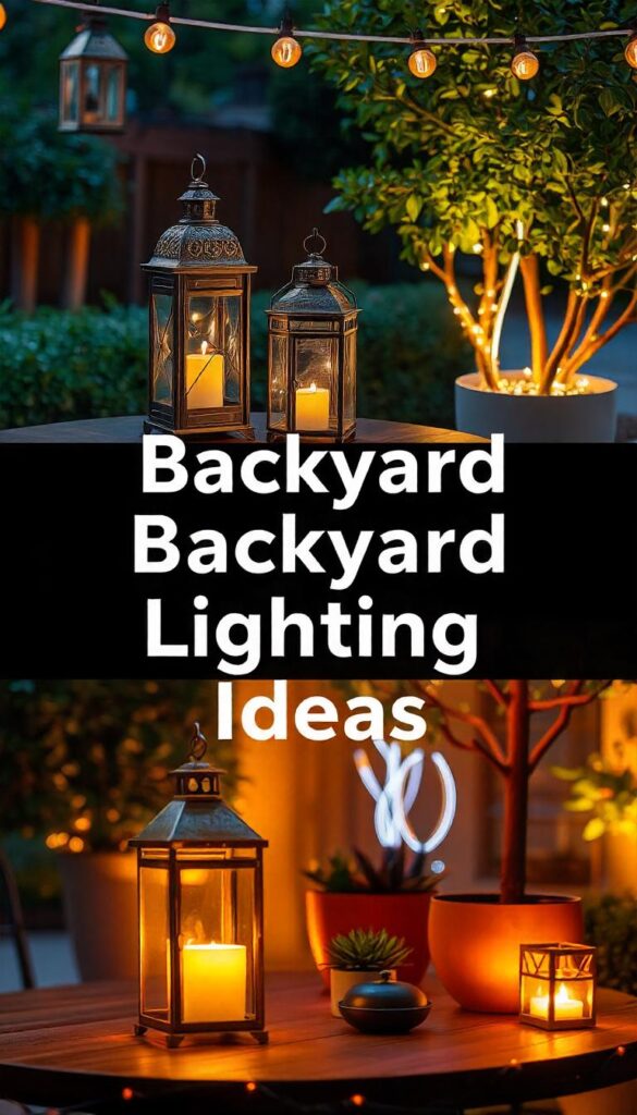 Backyard Lighting Ideas