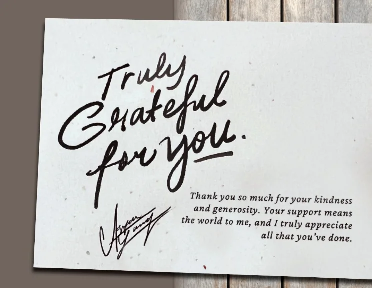 Thank You Card Ideas