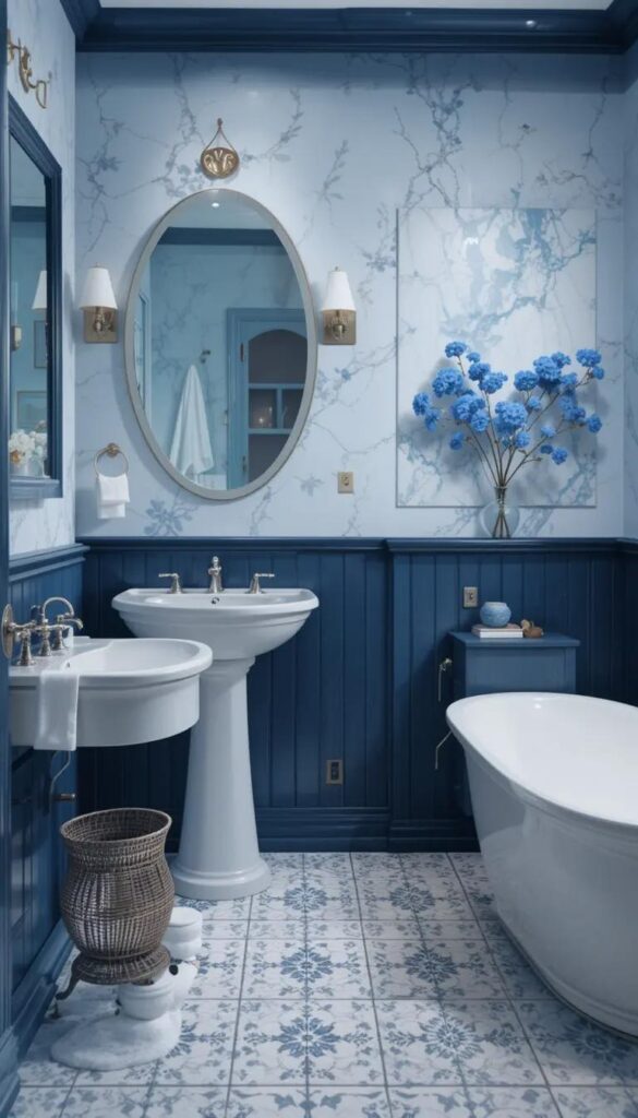 Blue Bathroom Decor Ideas