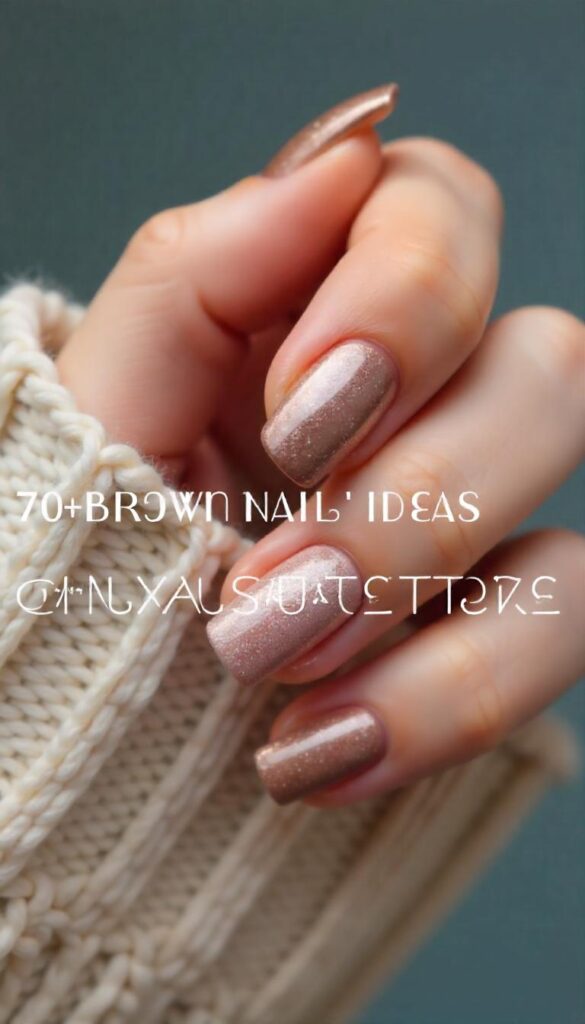 Brown Nails Ideas