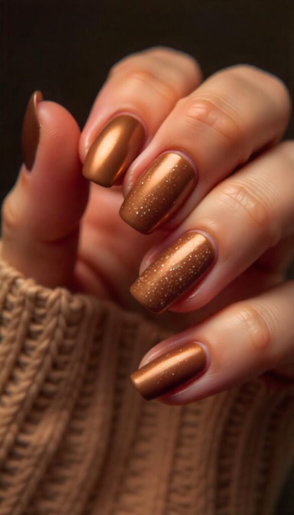 Brown Nails Ideas