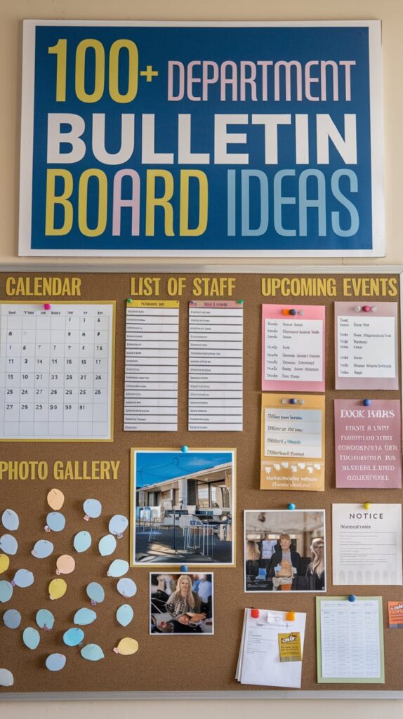 Department Bulletin Board Ideas