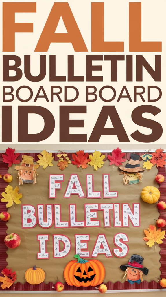 Fall Bulletin Board Ideas