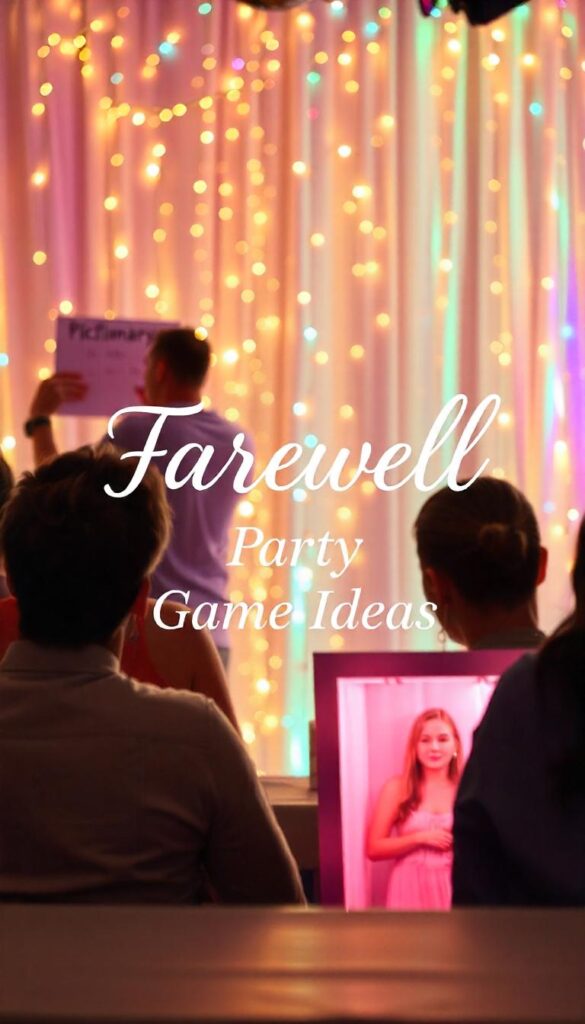 Farewell Party Game Ideas