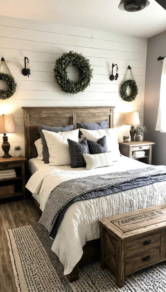 Farmhouse Bedroom Decorating Ideas