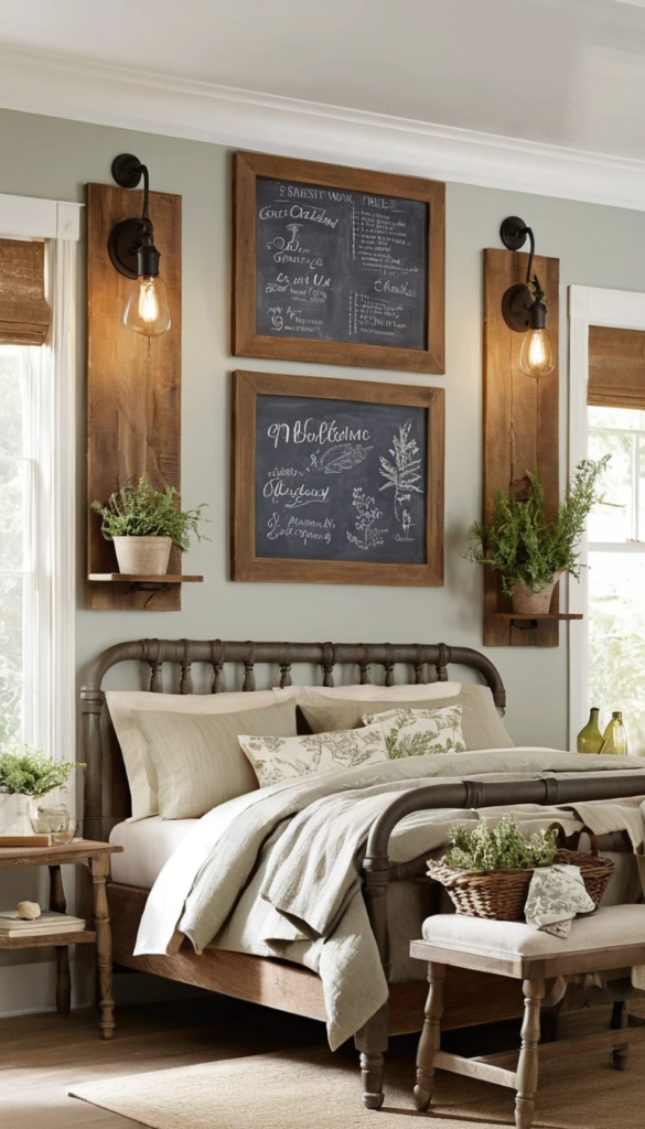 Farmhouse Bedroom Decorating Ideas