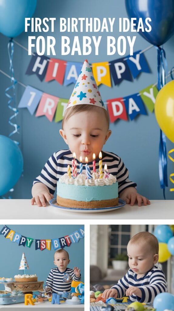 First Birthday Ideas for Baby Boy