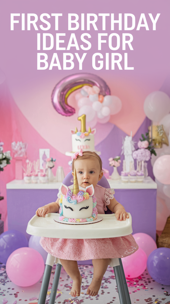 First Birthday Ideas for Baby Girl