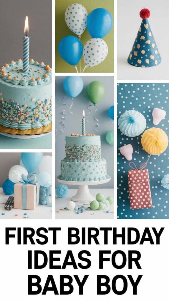 First Birthday Ideas for Baby Boy