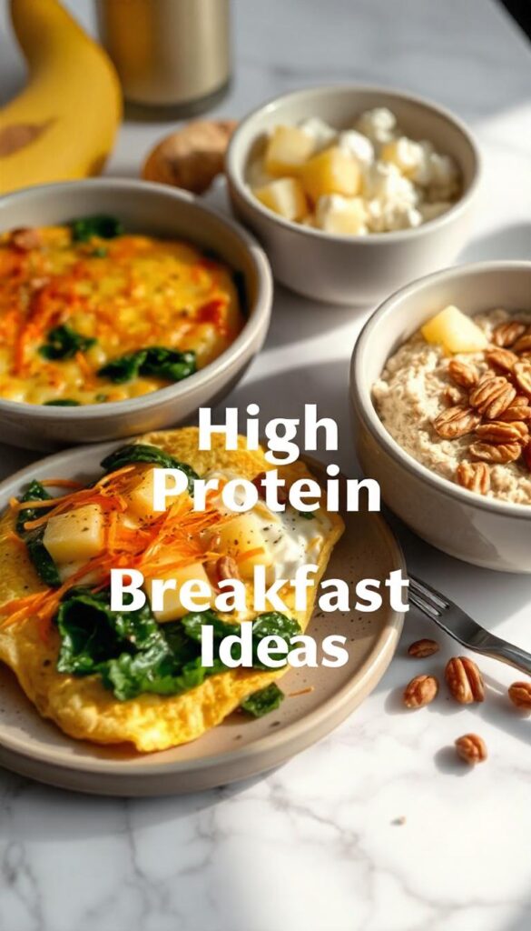 High Protein Breakfast Ideas