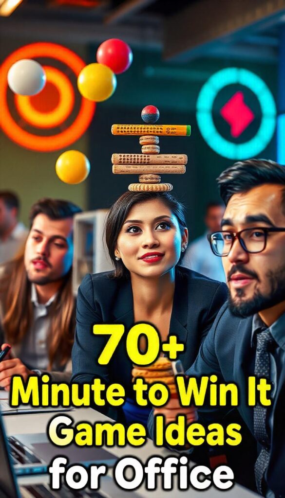 Minute to Win It Game Ideas for Office