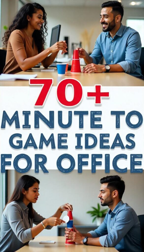 Minute to Win It Game Ideas for Office