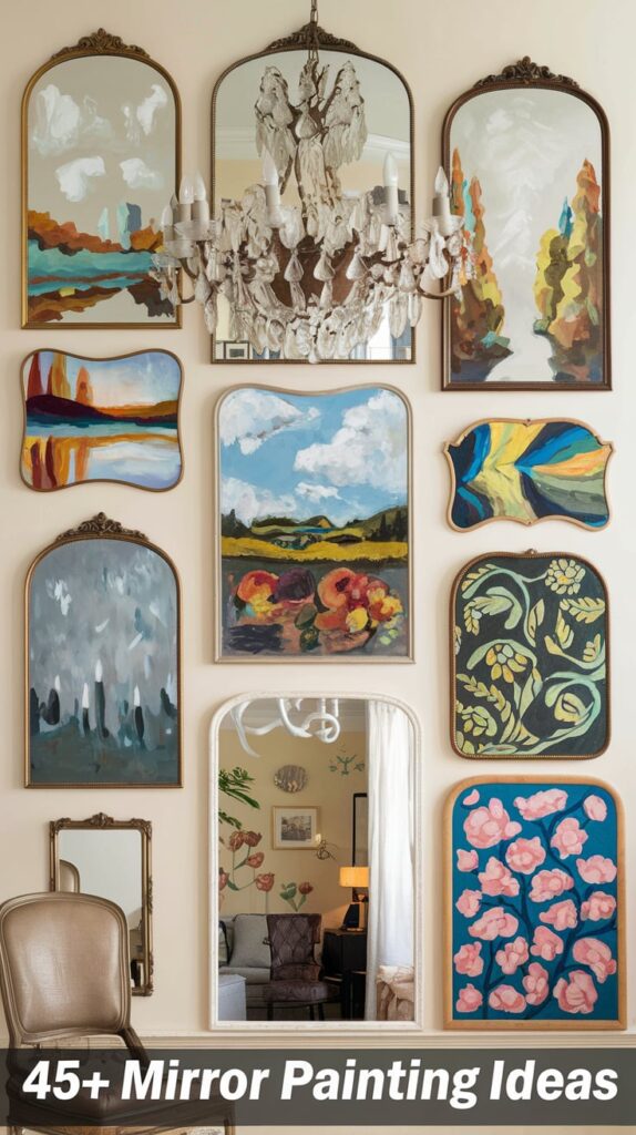 Mirror Painting Ideas