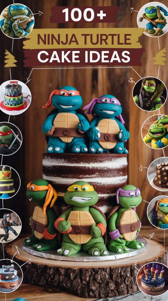 Ninja Turtle Cake Ideas