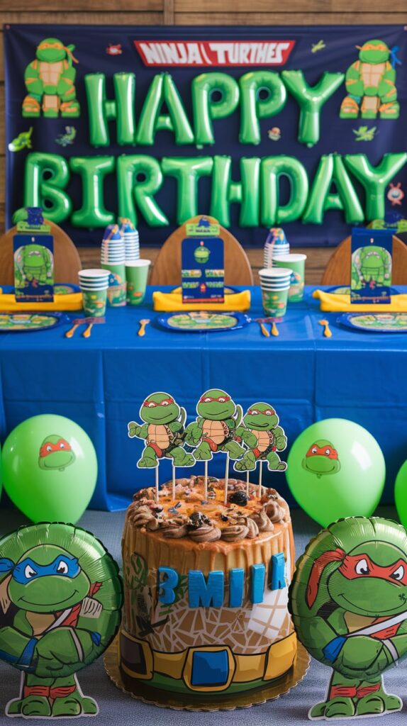 Ninja Turtles Birthday Theme Ideas