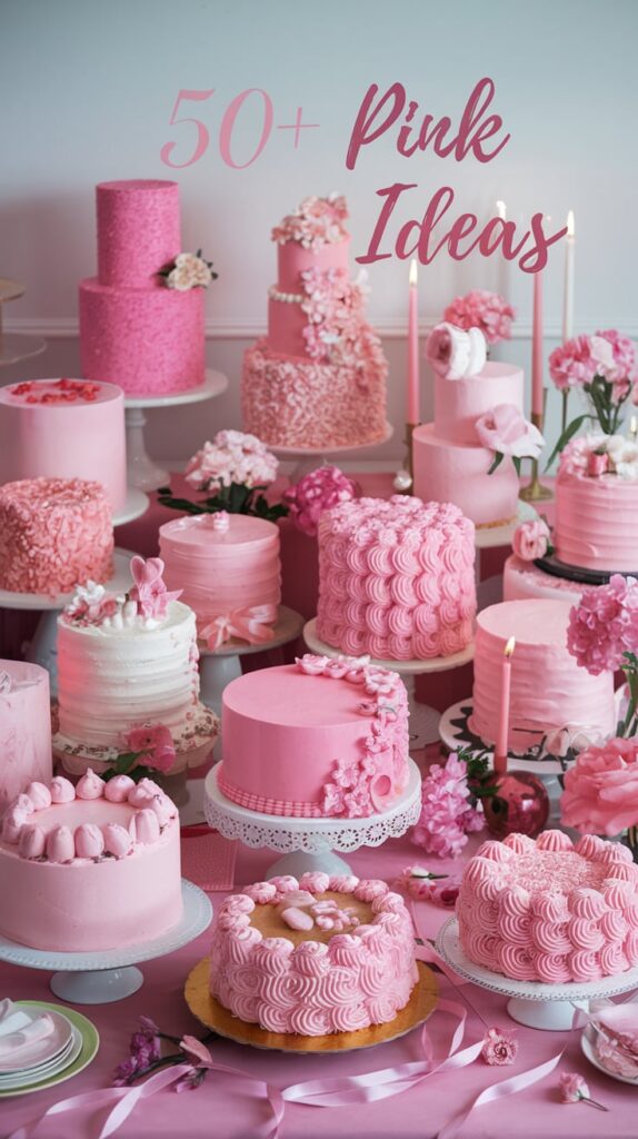 Pink Cake Ideas