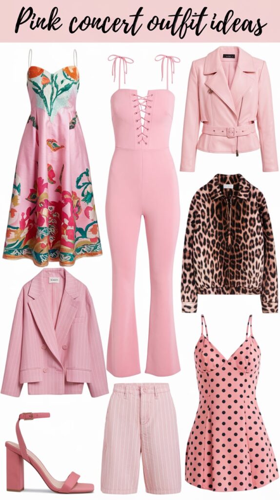 Pink Concert Outfit Ideas