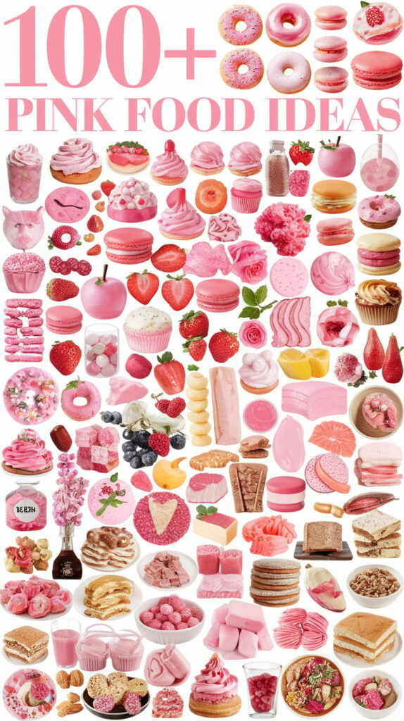 Pink Food Ideas