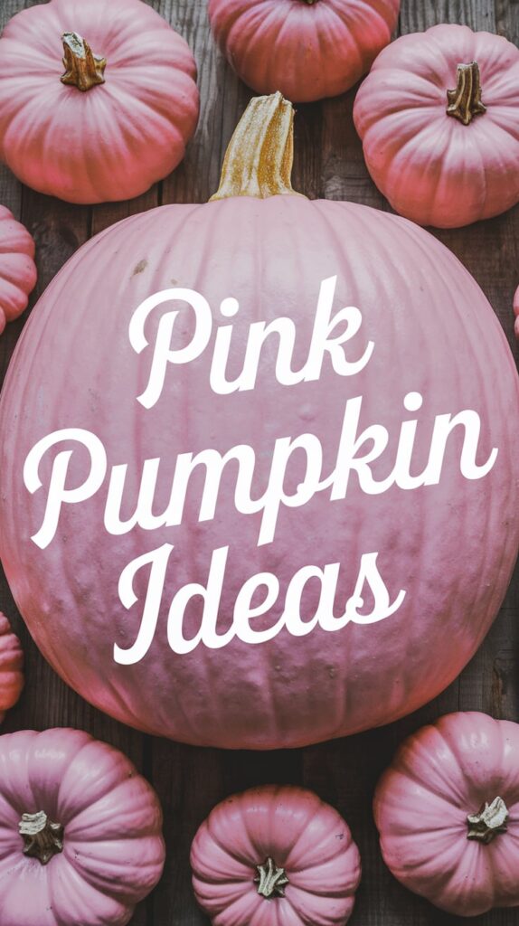 Pink Pumpkin Ideas