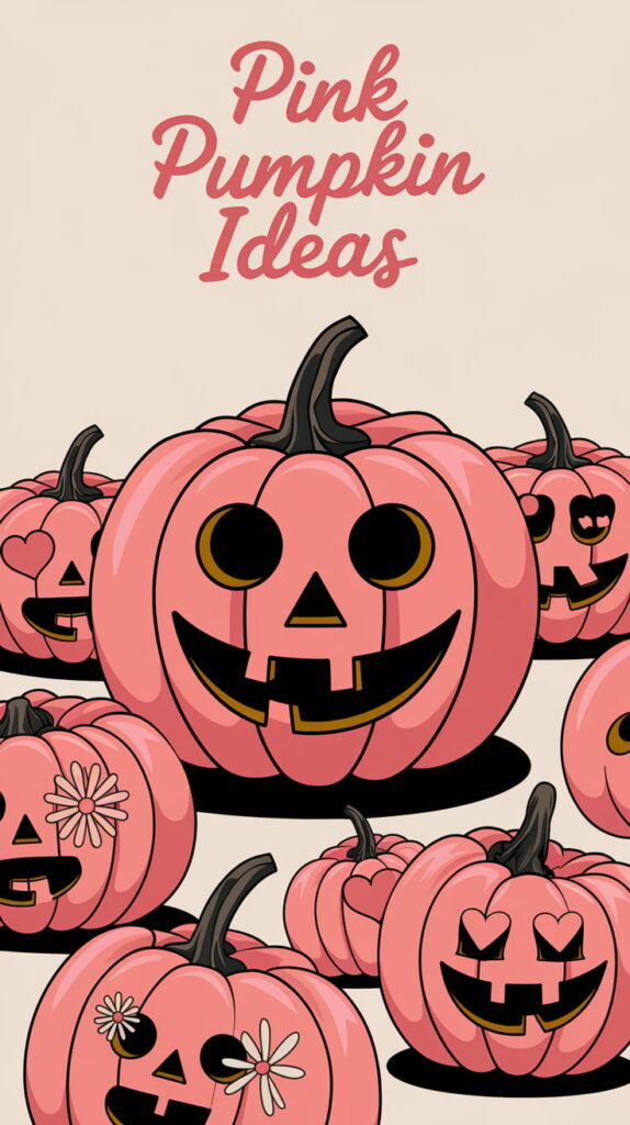 Pink Pumpkin Ideas