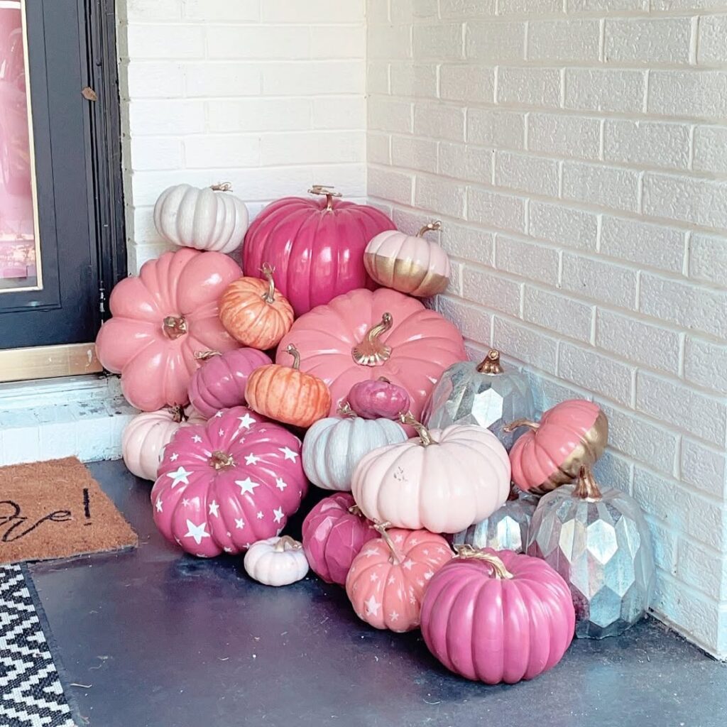 Pink Pumpkin Ideas