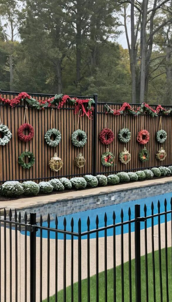 Pool Fence Decoration Ideas