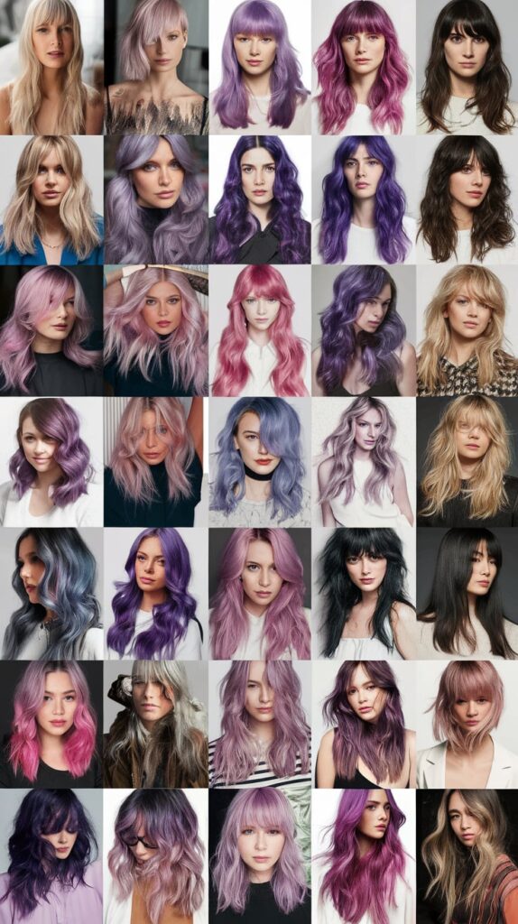 Purple Hair Color Ideas