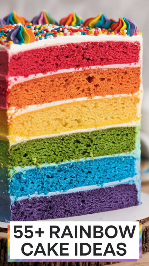 Rainbow Cake Ideas