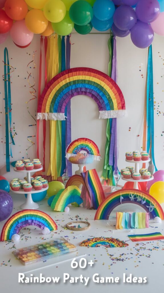 Rainbow Party Game Ideas