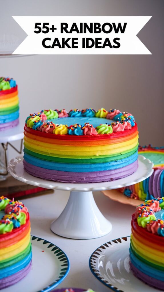 Rainbow Cake Ideas