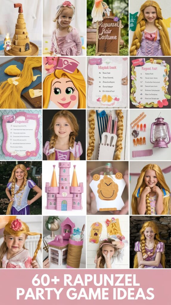 Rapunzel Party Game Ideas