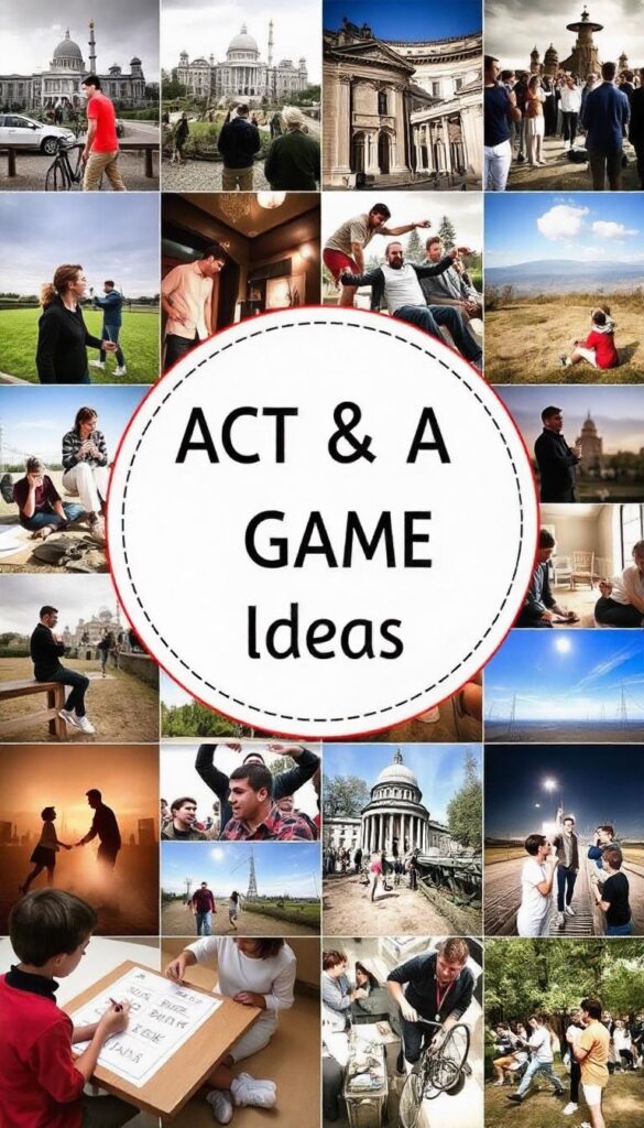 React and Act Game Ideas